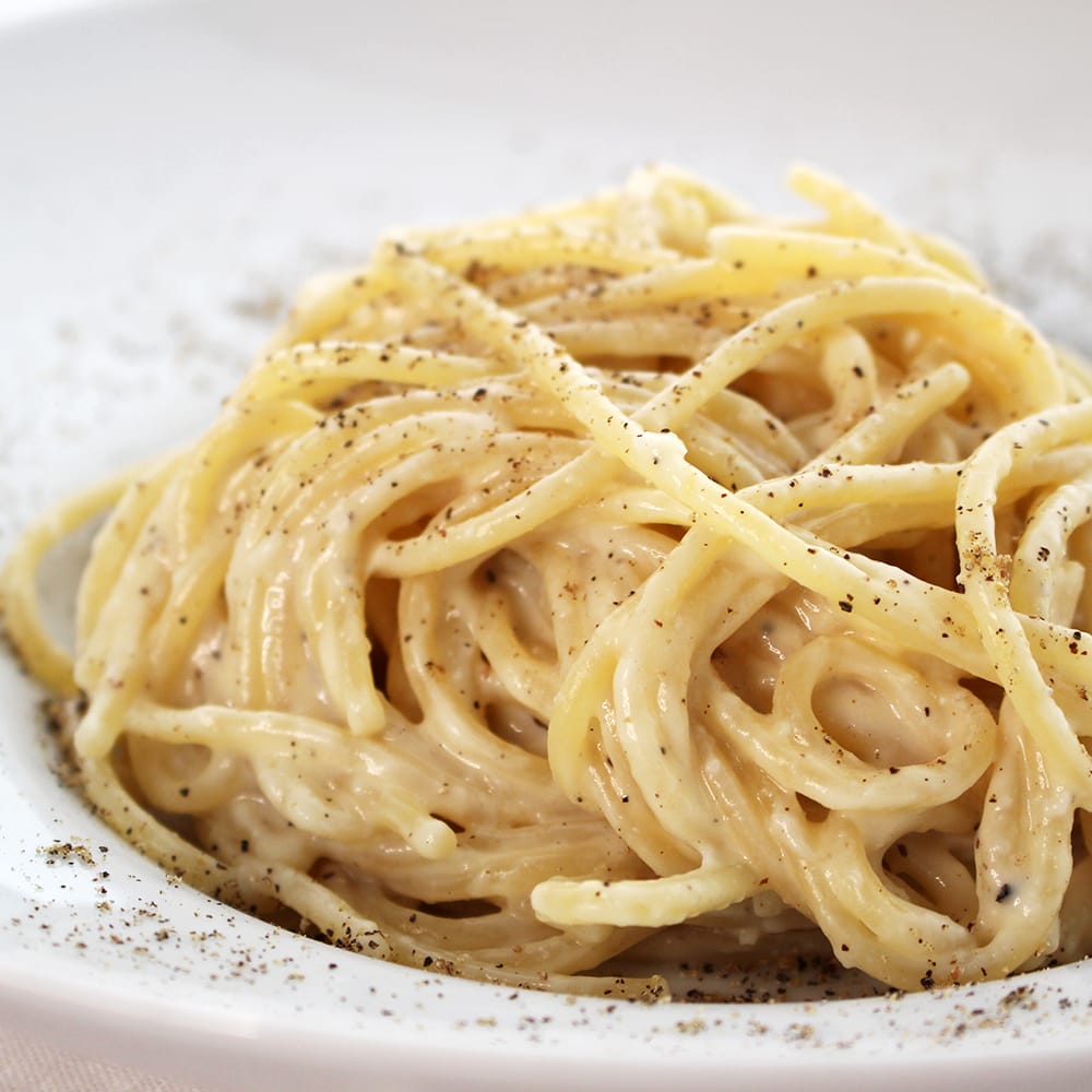ローマ風カチョエペペのスパゲッティ